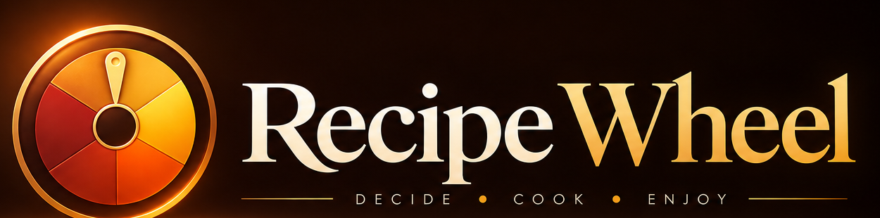 Recipe Wheel — decide, cook, enjoy